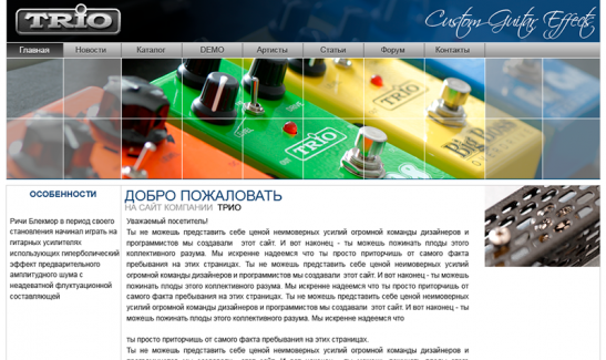 <p>Производитель электроники</p>